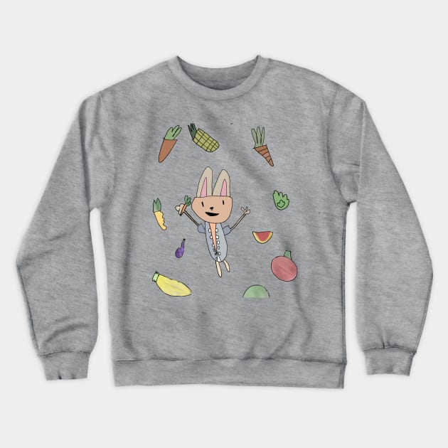 Peter rabbit Crewneck Sweatshirt by Lake’s Art